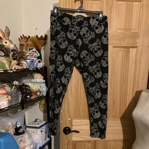 Time & Tru skull legging